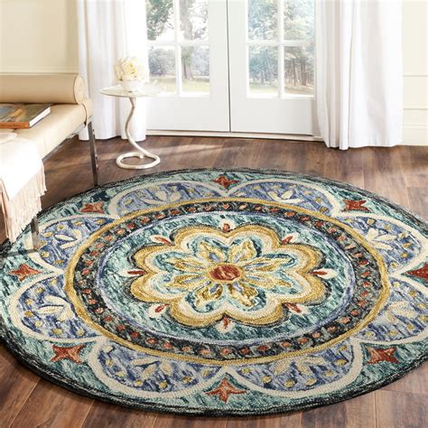 4 foot round rugs